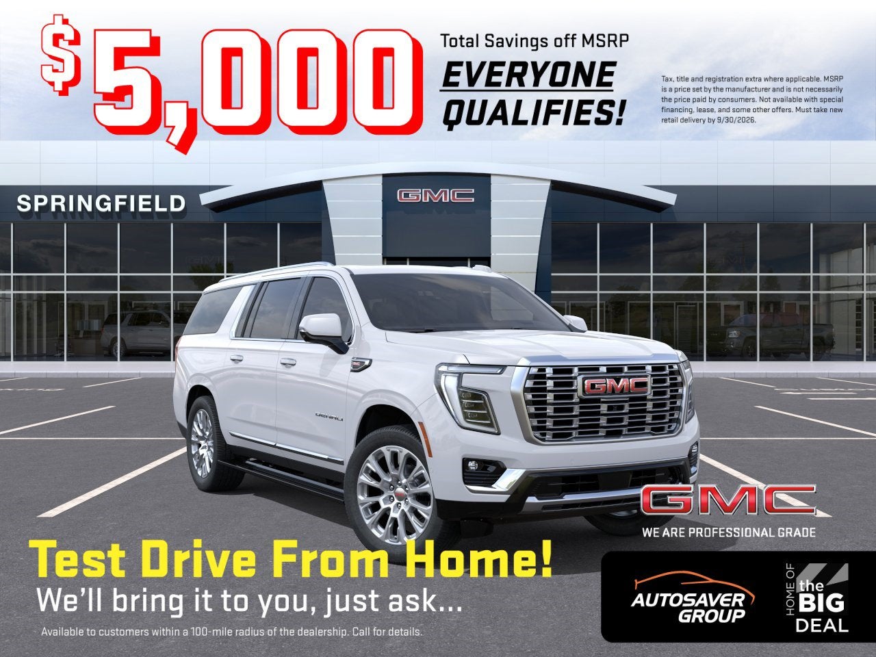 2026 GMC Yukon XL Denali