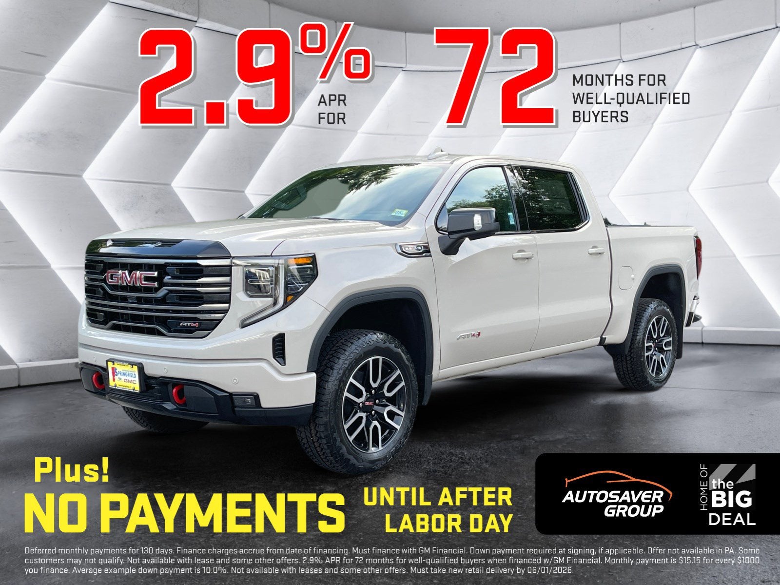 2026 GMC Sierra 1500 AT4