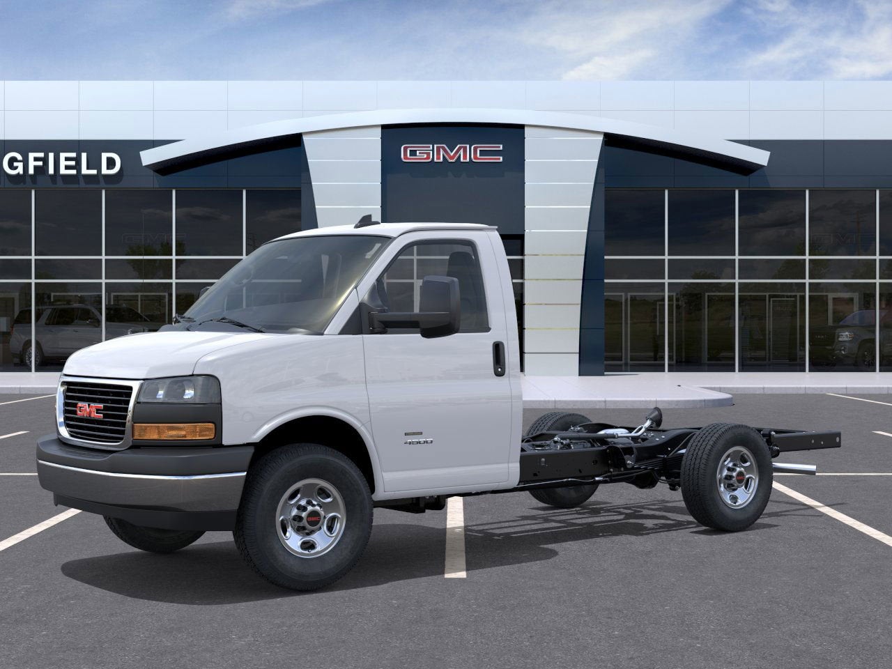 2026 GMC Savana Cutaway 3500 1WT Reading 11’ Aluminum KUV Body