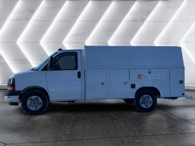 2026 GMC Savana Cutaway 3500 1WT Reading 11’ Aluminum KUV Body