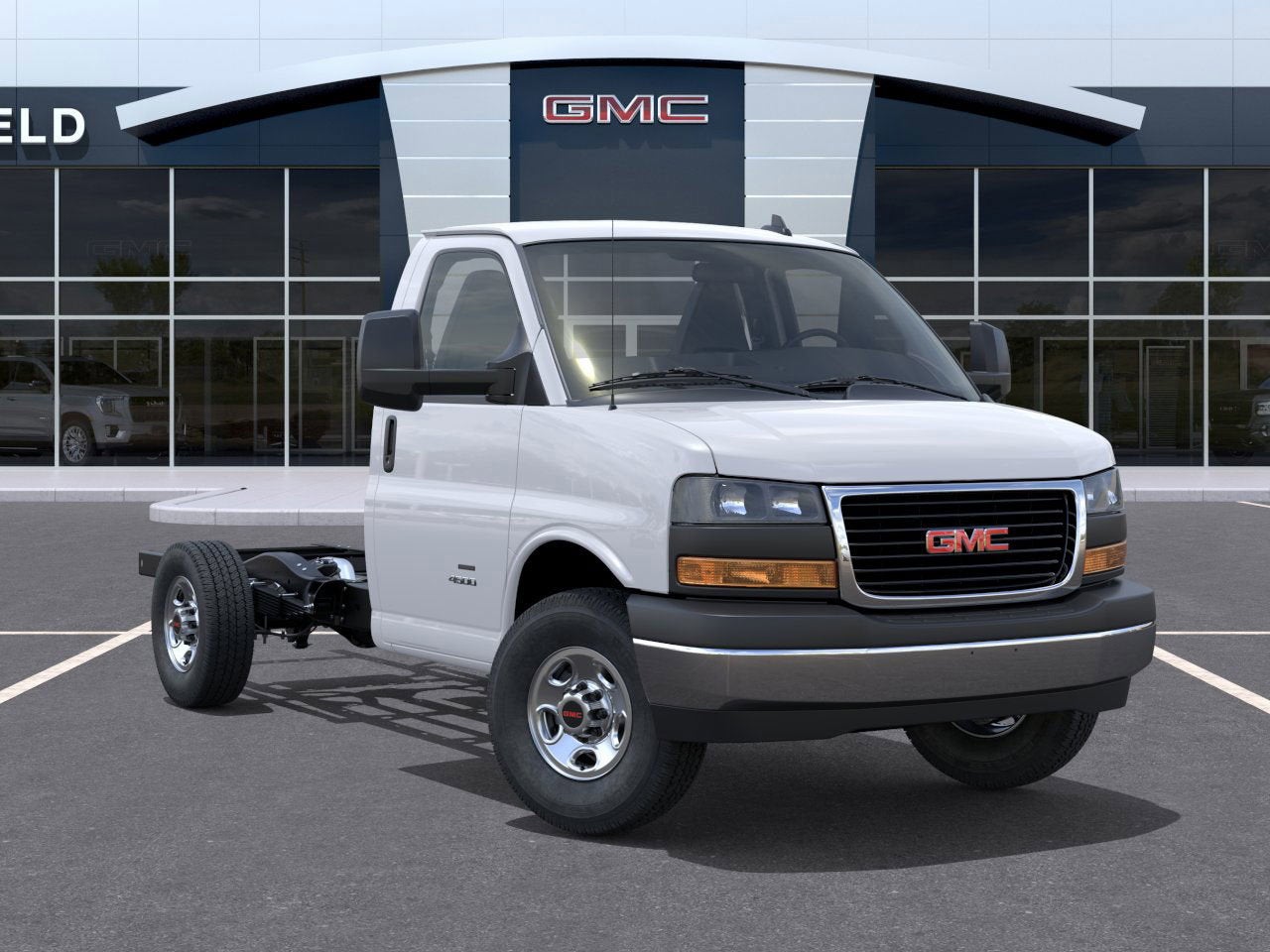2026 GMC Savana Cutaway 3500 1WT Reading 11’ Aluminum KUV Body