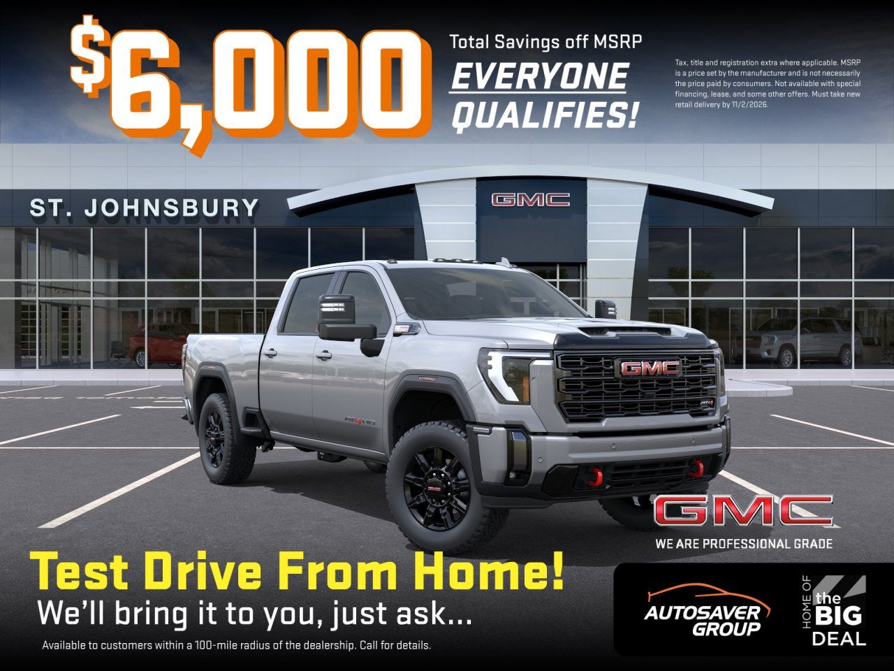 2026 GMC Sierra 2500 HD AT4