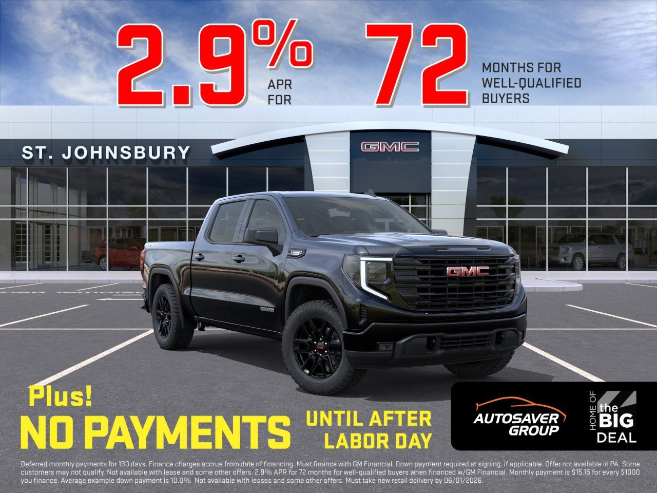 2026 GMC Sierra 1500 Elevation