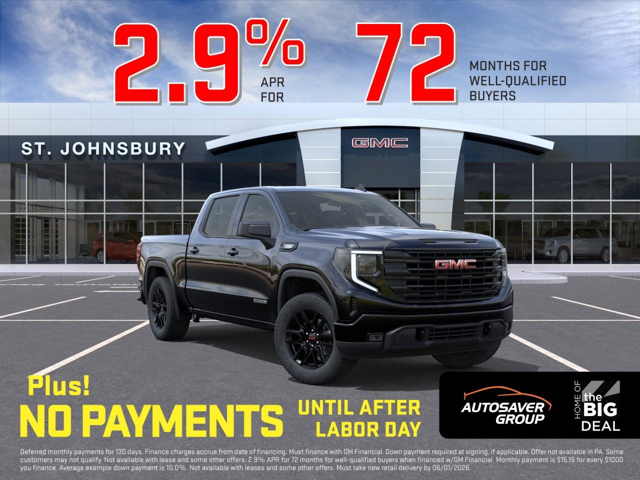 2026 GMC Sierra 1500 Elevation