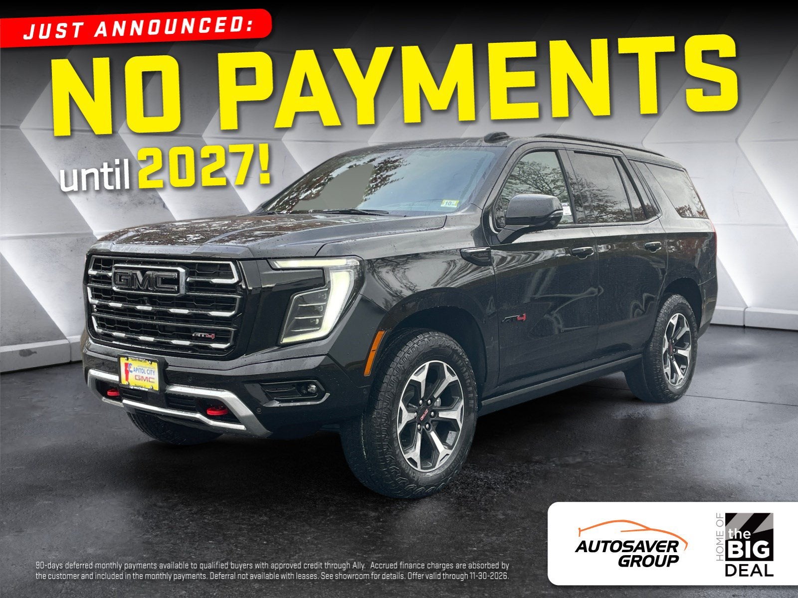 2027 GMC Yukon AT4