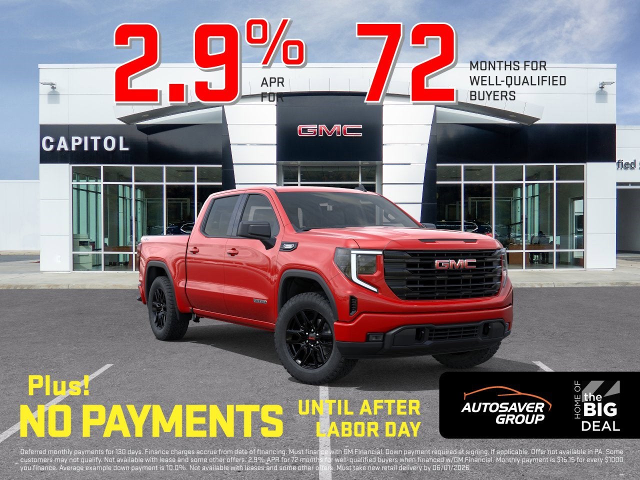 2026 GMC Sierra 4WD Crew Cab Std Box Elevation 3VL's photo