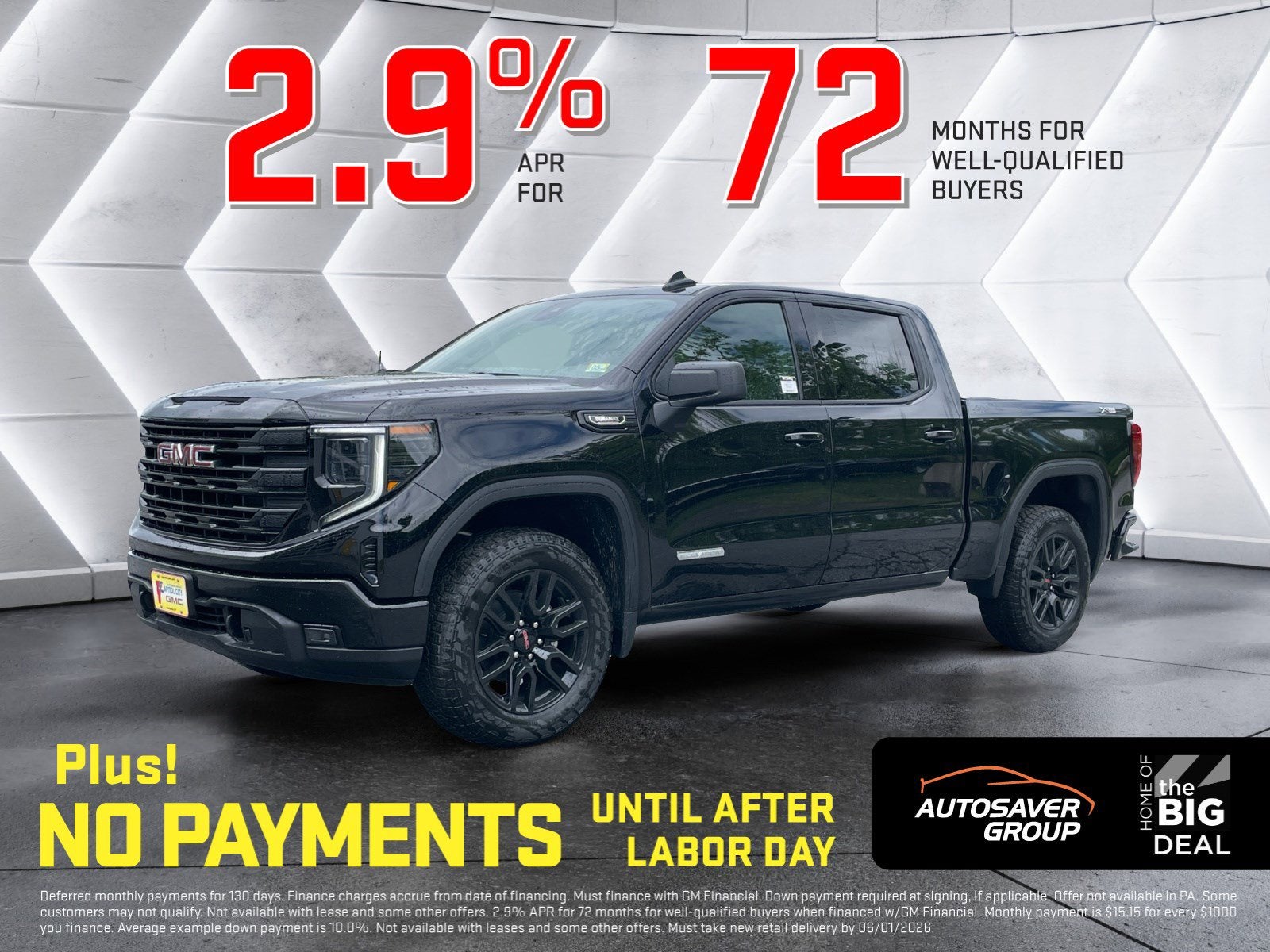 2026 GMC Sierra 4WD Crew Cab Short Box Elevation's photo