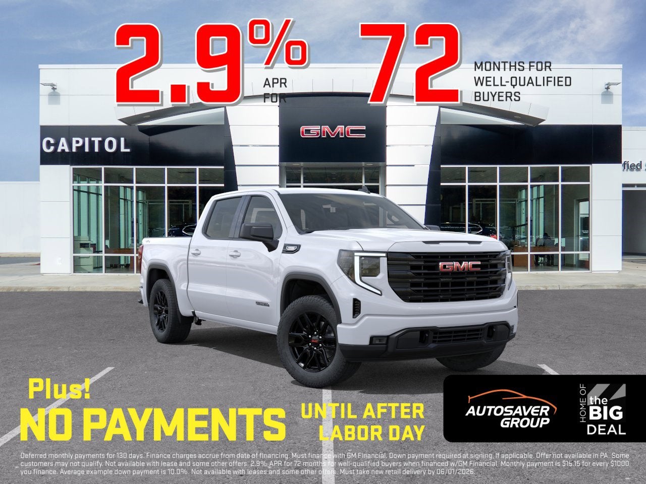 2026 GMC Sierra 4WD Crew Cab Std Box Elevation 3VL's photo