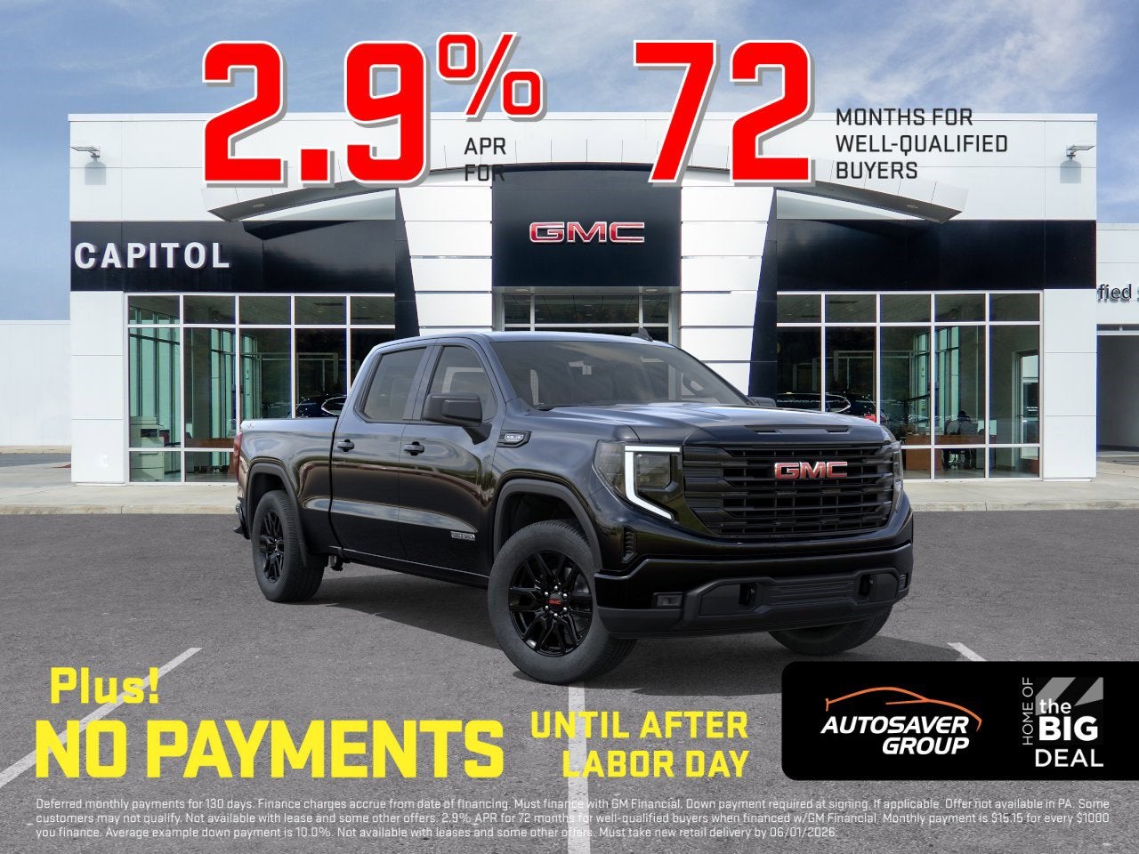 2026 GMC Sierra 4WD Crew Cab Short Box Elevation's photo