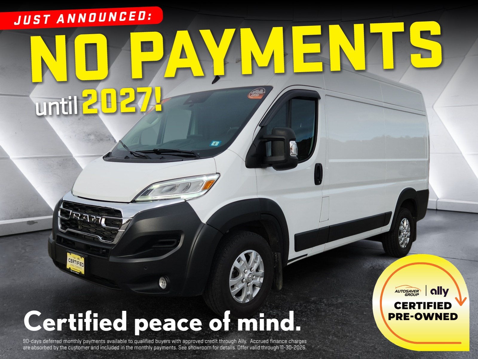 2024 RAM ProMaster Cargo Van