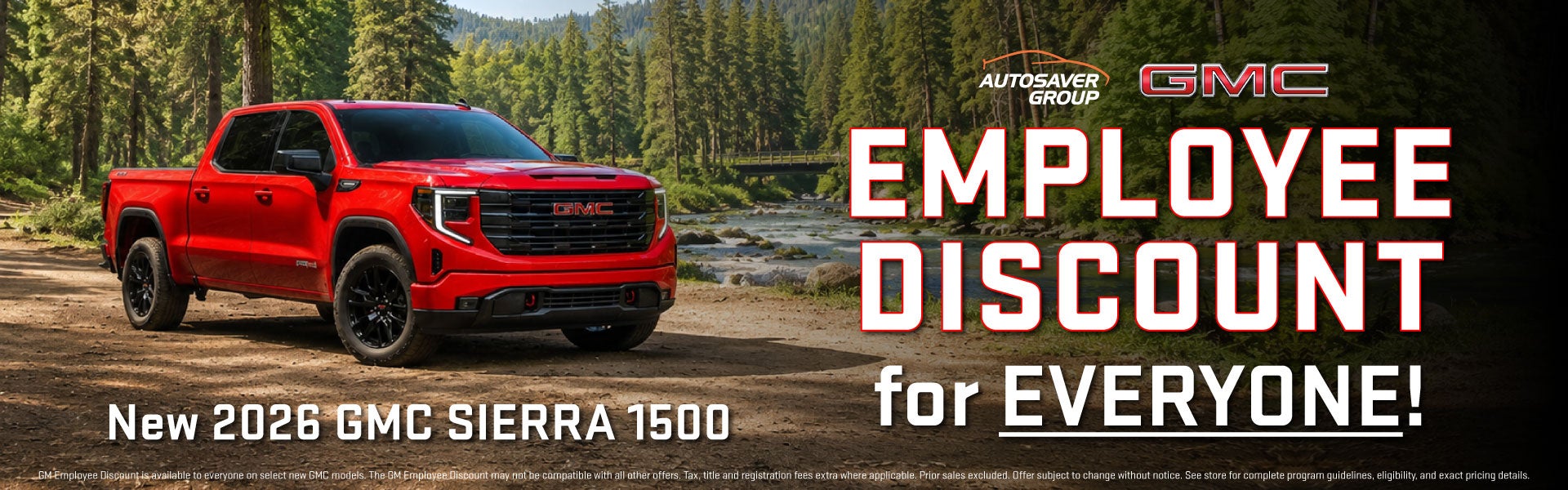 EMPLOYEE DISCOUNT FOR EVERYONE AT CAPITOL CITY GMC!