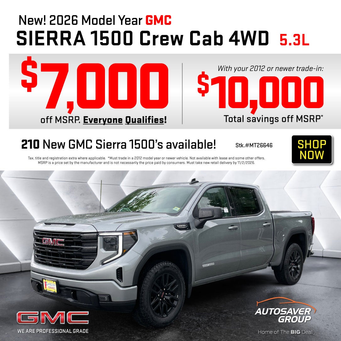 SHOP NEW GMC DEALS NEAR MONTPELIER, VT