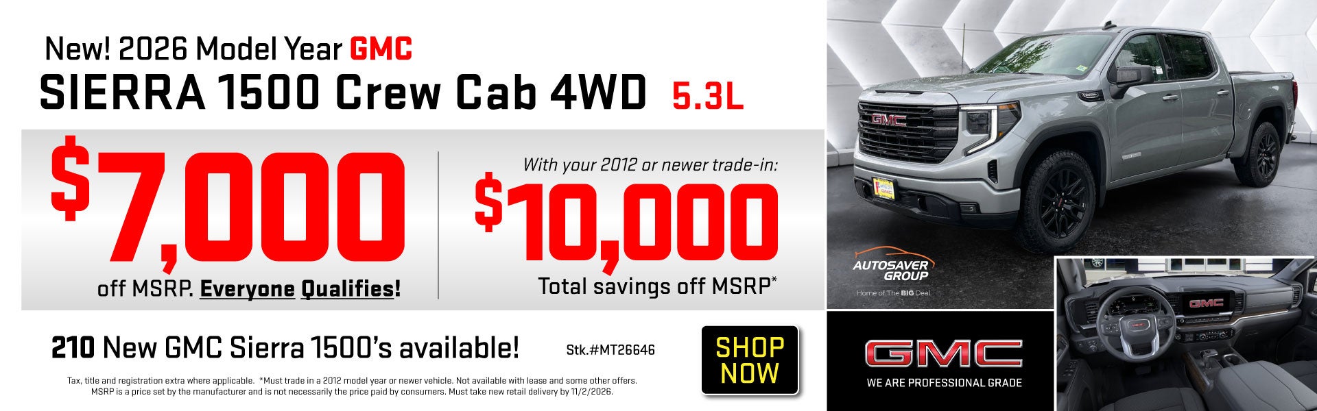 SHOP NEW GMC DEALS NEAR MONTPELIER, VT
